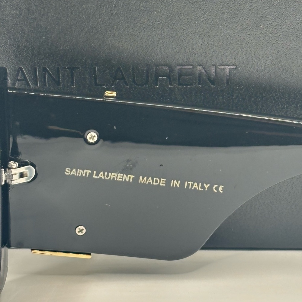 Saint Laurent Black Square Sunglasses - Picture 4 of 7